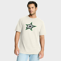 NHL Dallas Stars Fanatics Stadium Slub T-Shirt - Cream