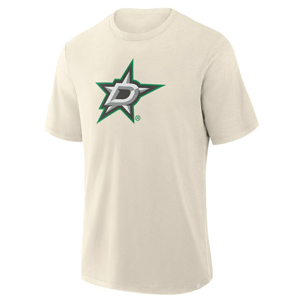 NHL Dallas Stars Fanatics Stadium Slub T-Shirt - Cream