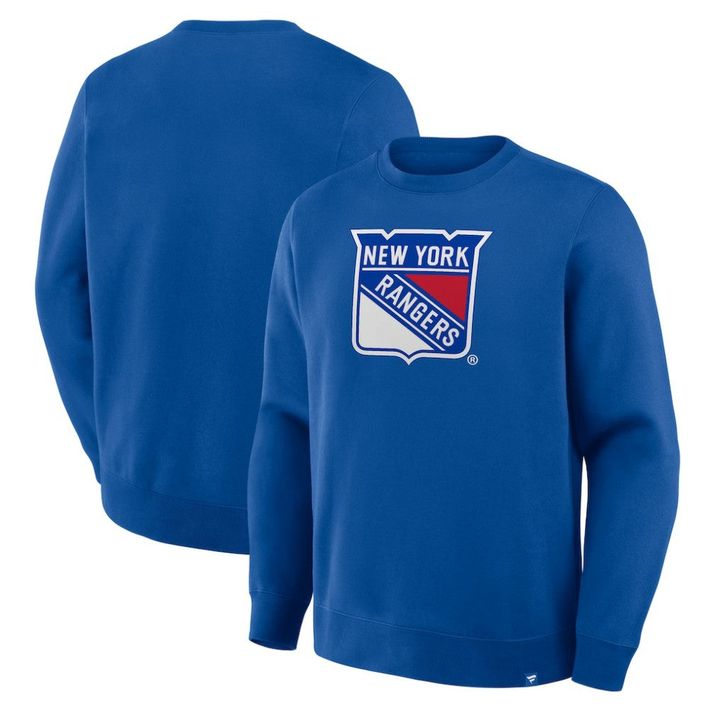 NHL New York Rangers Fanatics Essential Legacy Sweatshirt - Blue