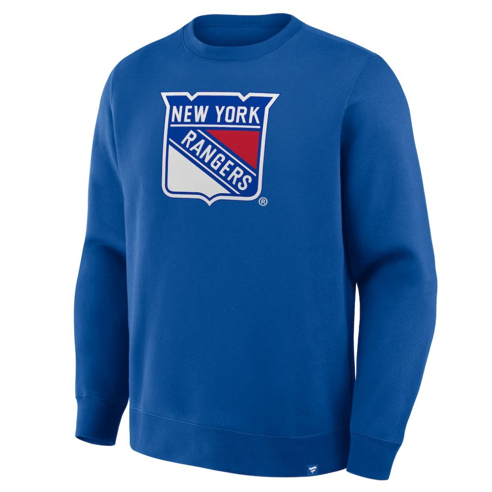 NHL New York Rangers Fanatics Essential Legacy Sweatshirt - Blue
