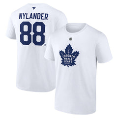 NHL William Nylander Toronto Maple Leafs Fanatics Authentic Stack Name & Number T-Shirt - Navy
