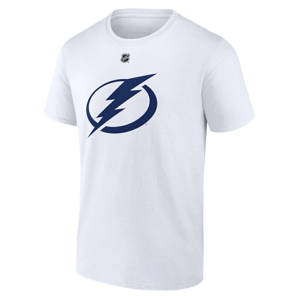NHL Jake Guentzel Tampa Bay Lightning Fanatics Authentic Stack Name & Number T-Shirt - White