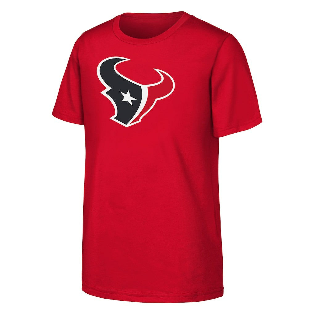 Houston Texans Outerstuff Youth Primary Logo T-Shirt Red