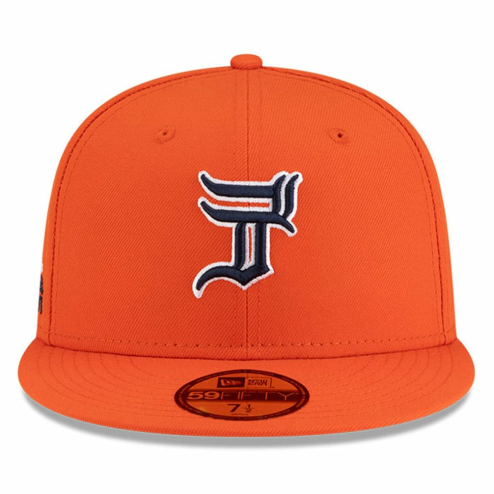 Detroit Tigers New Era x Hyperfly 59FIFTY Fitted Hat - Orange Hats