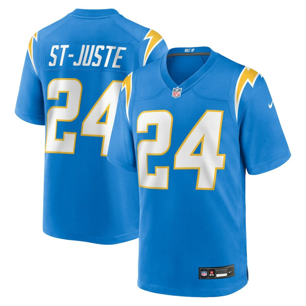 Benjamin St-Juste Los Angeles Chargers Team Game Jersey Powder Blue