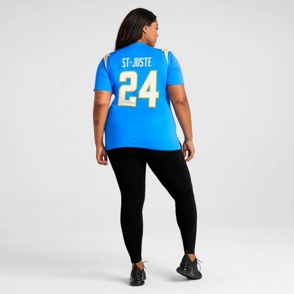 Benjamin St-Juste Los Angeles Chargers Women's Team Game Jersey Powder Blue