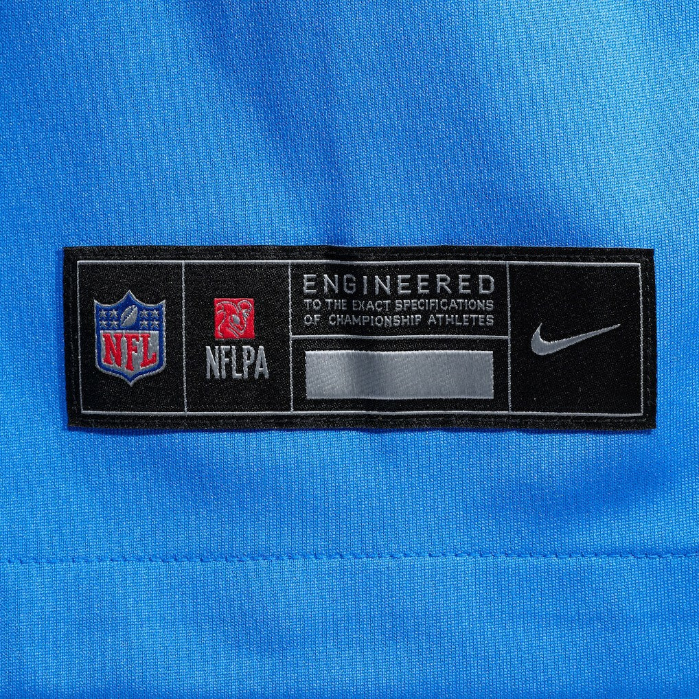 Mekhi Becton Los Angeles Chargers Team Game Jersey Powder Blue