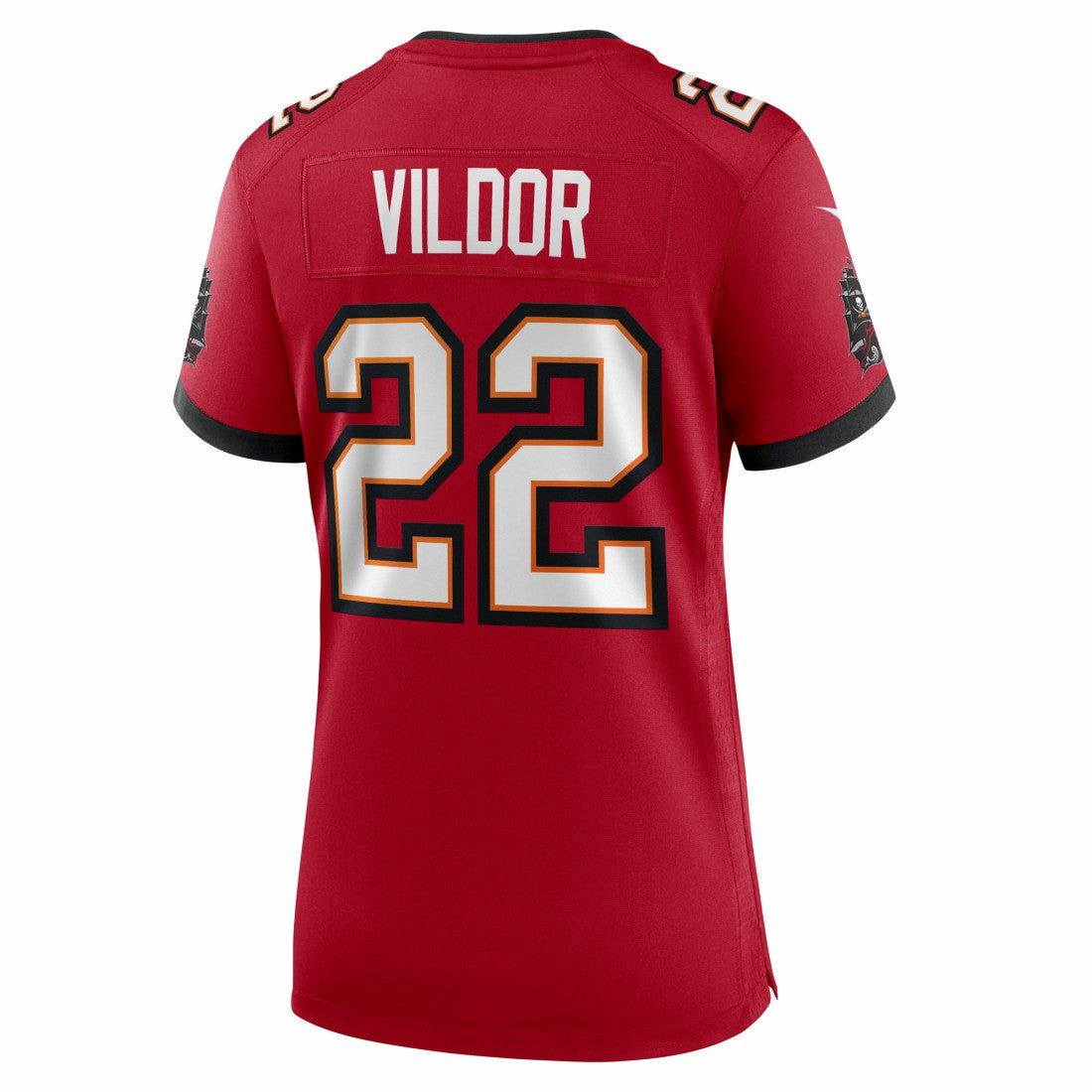 Kindle Vildor Tampa Bay Buccaneers Women's Team Game Jersey Red