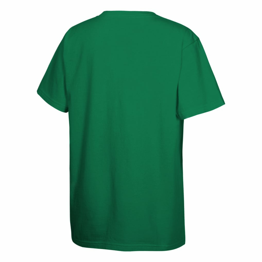 Boston Celtics Youth 2025 NBA Playoffs Retro Monumental T-Shirt Kelly Green