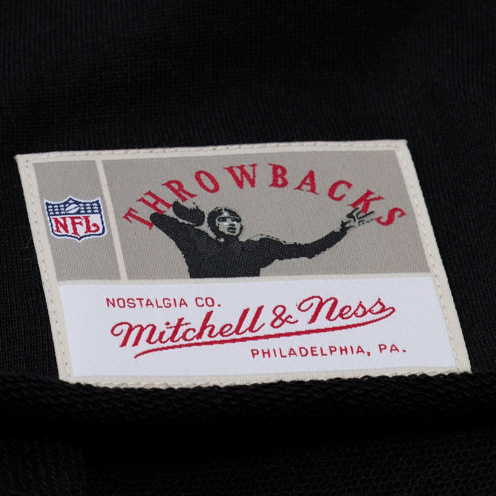 Jacksonville Jaguars Women's Throwback Cropped Long Sleeve Rugby Polo Black