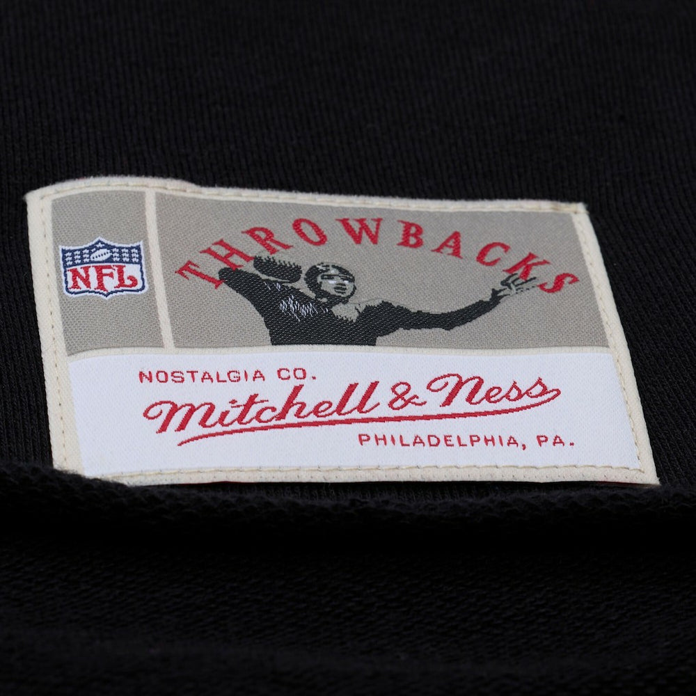 San Francisco 49ers Women's Cropped Long Sleeve Rugby Polo Black