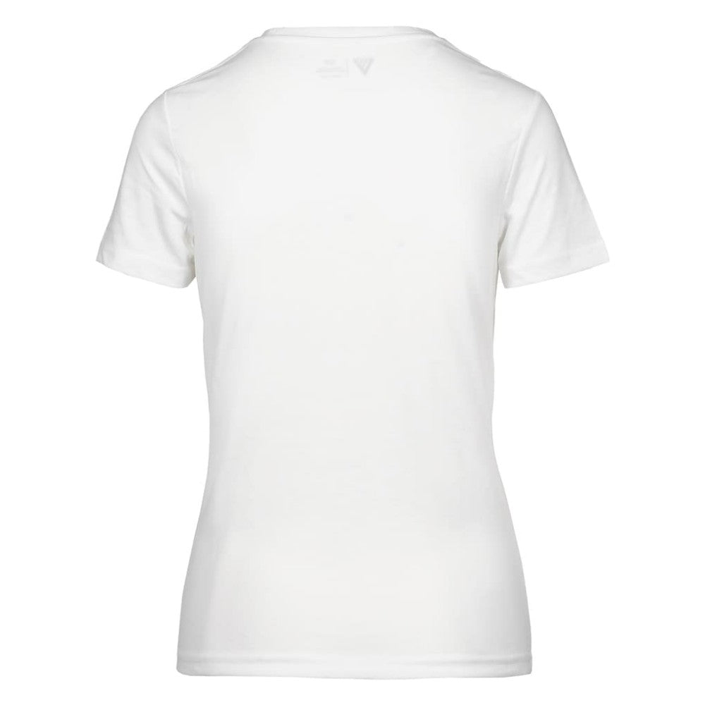 NHL Alexander Ovechkin Washington Capitals Levelwear Women's NHL All-Time Leading Goal Scorer Milestone Stripes Name & Number Maddox T-Shirt - White