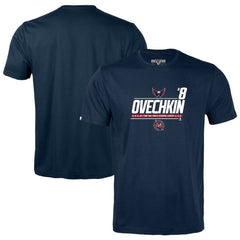 NHL Alexander Ovechkin Washington Capitals Levelwear Youth NHL All-Time Leading Goal Scorer Milestone Name & Number Little Richmond T-Shirt - Navy