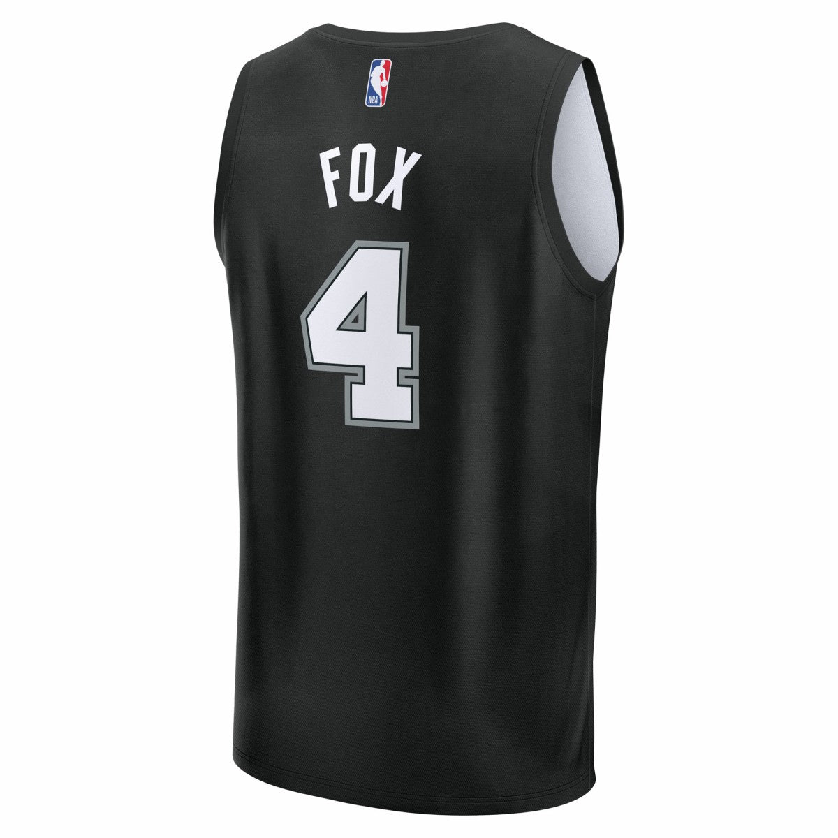 De'Aaron Fox San Antonio Spurs 2025/26 City Edition Fast Break Jersey Black