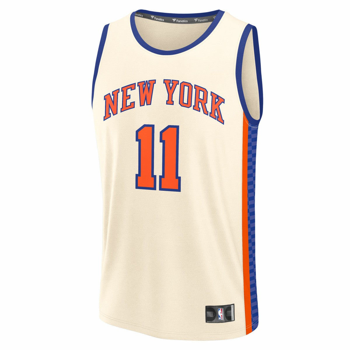 Jalen Brunson New York Knicks 2025/26 City Edition Fast Break Jersey Cream