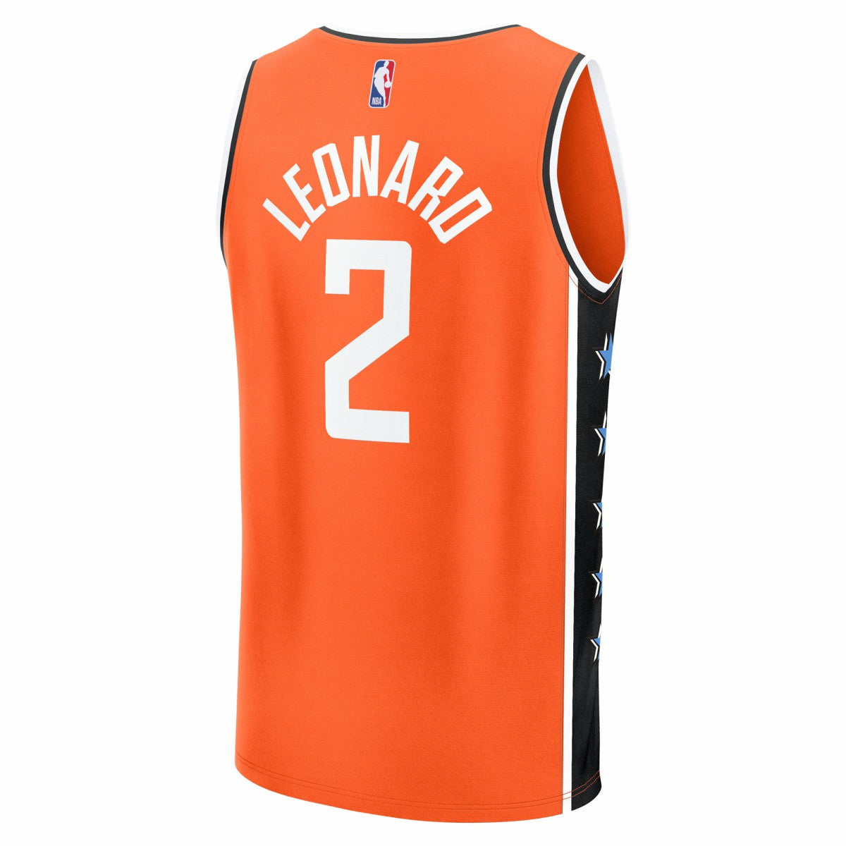 Kawhi Leonard LA Clippers 2025/26 City Edition Fast Break Jersey Orange