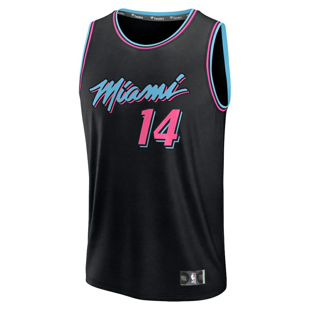Tyler Herro Miami Heat Youth 2025/26 City Edition Fast Break Jersey Black