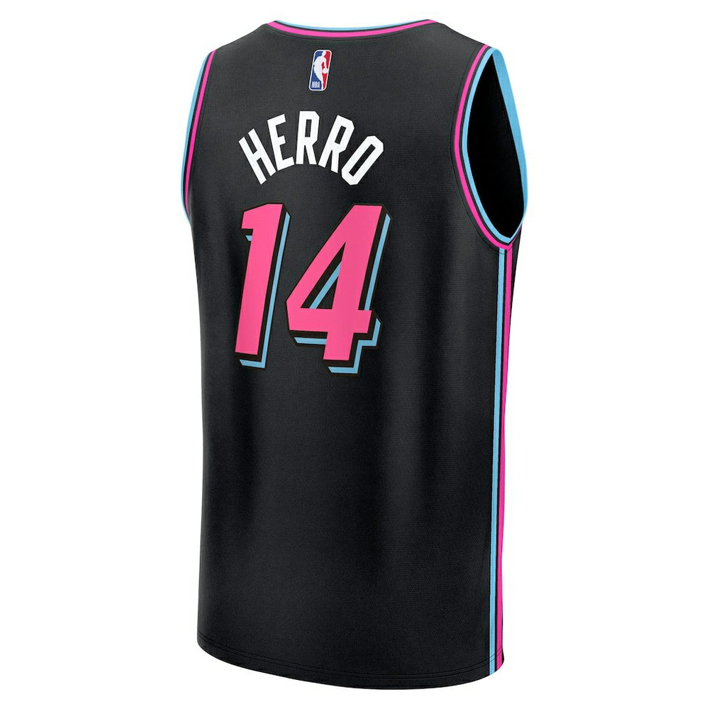 Tyler Herro Miami Heat Youth 2025/26 City Edition Fast Break Jersey Black