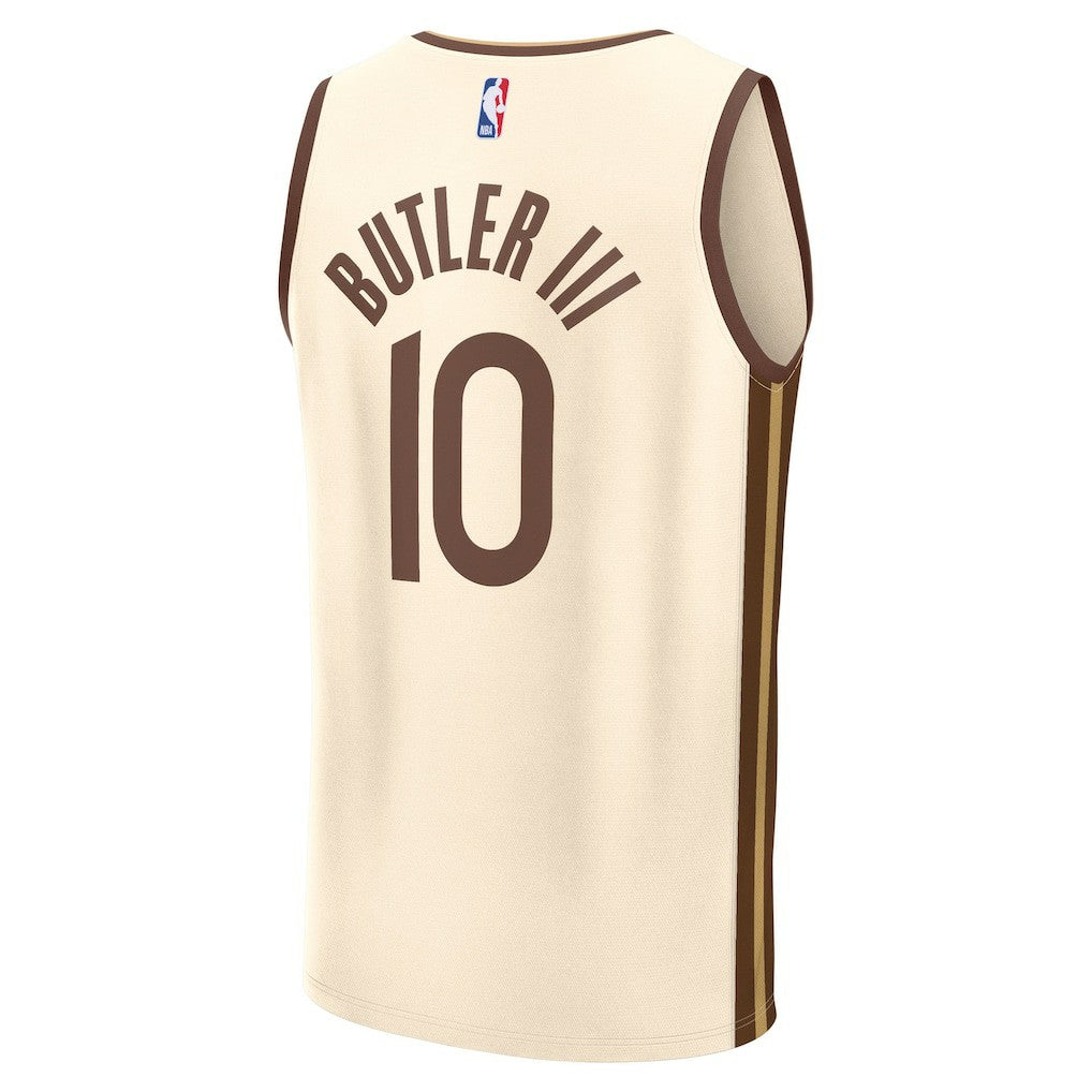 Jimmy Butler III Golden State Warriors Youth 2025/26 City Edition Fast Break Jersey Tan