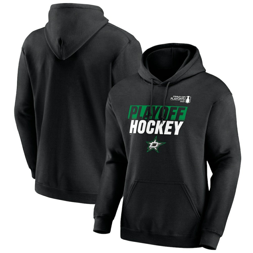NHL Dallas Stars Fanatics 2025 Stanley Cup Playoffs Breakout Pullover Hoodie - Black