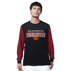 Washington Commanders Starter Thursday Night Gridiron Long Sleeve T-Shirt- Black