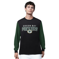 Green Bay Packers Starter Thursday Night Gridiron Long Sleeve T-Shirt- Black