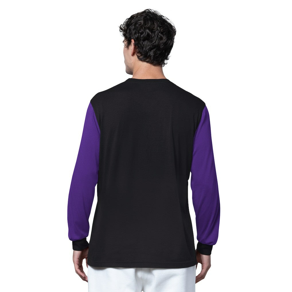 Minnesota Vikings Starter Thursday Night Gridiron Long Sleeve T-Shirt- Black