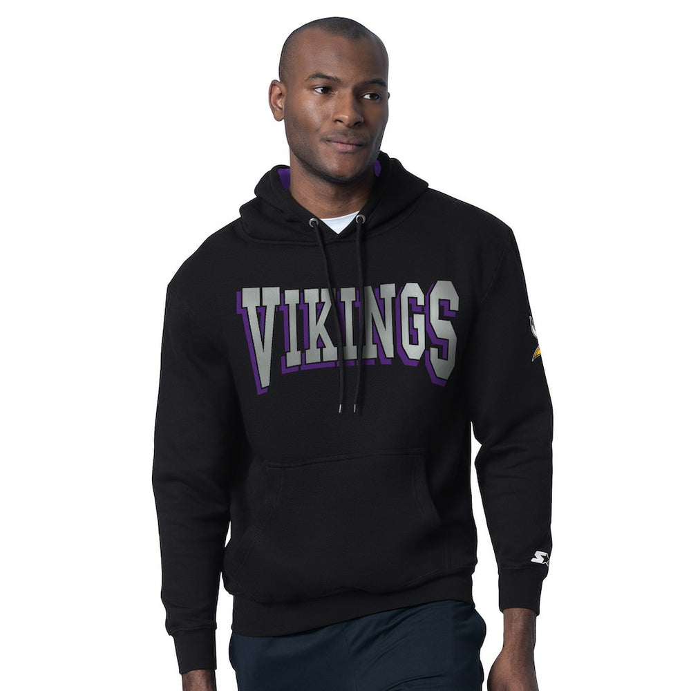 Minnesota Vikings Starter Thursday Night Gridiron Hoodie Black