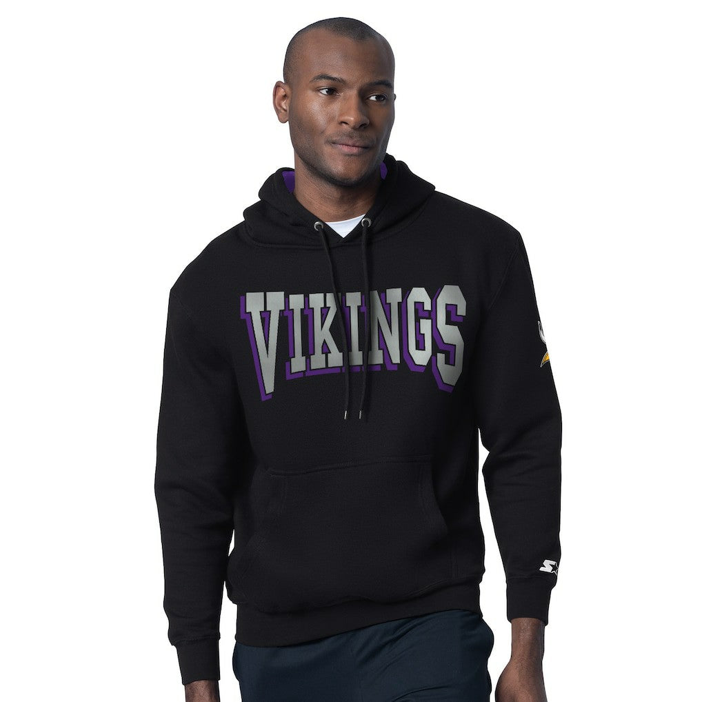 Minnesota Vikings Starter Thursday Night Gridiron Hoodie Black