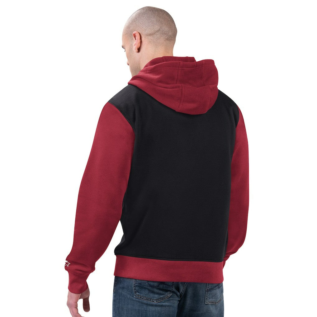 Washington Commanders Starter Thursday Night Gridiron Full-Zip Hoodie Black/Burgundy