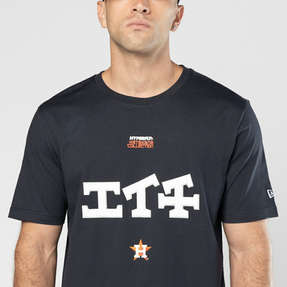 Houston Astros New Era x Hyperfly T-Shirt - Navy T-shirts
