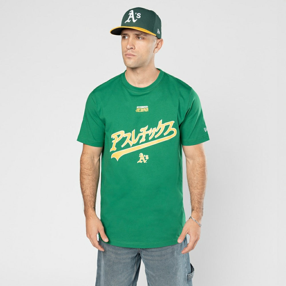 Athletics New Era x Hyperfly T-Shirt - Green T-shirts