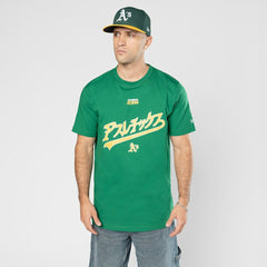 Athletics New Era x Hyperfly T-Shirt - Green T-shirts