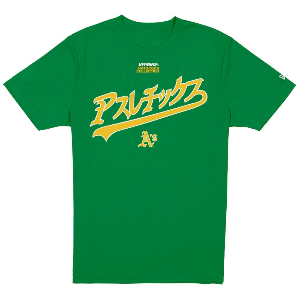 Athletics New Era x Hyperfly T-Shirt - Green T-shirts