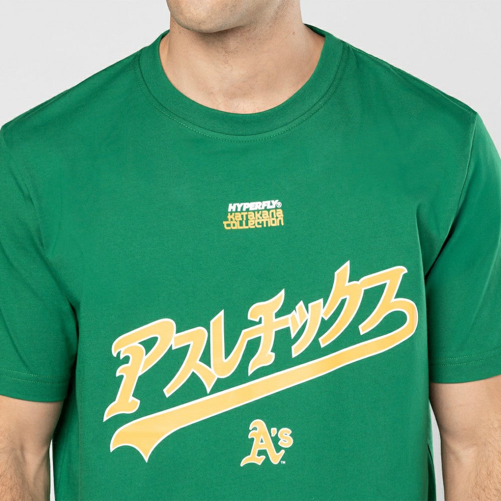 Athletics New Era x Hyperfly T-Shirt - Green T-shirts