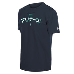 Seattle Mariners New Era x Hyperfly T-Shirt - Navy T-shirts