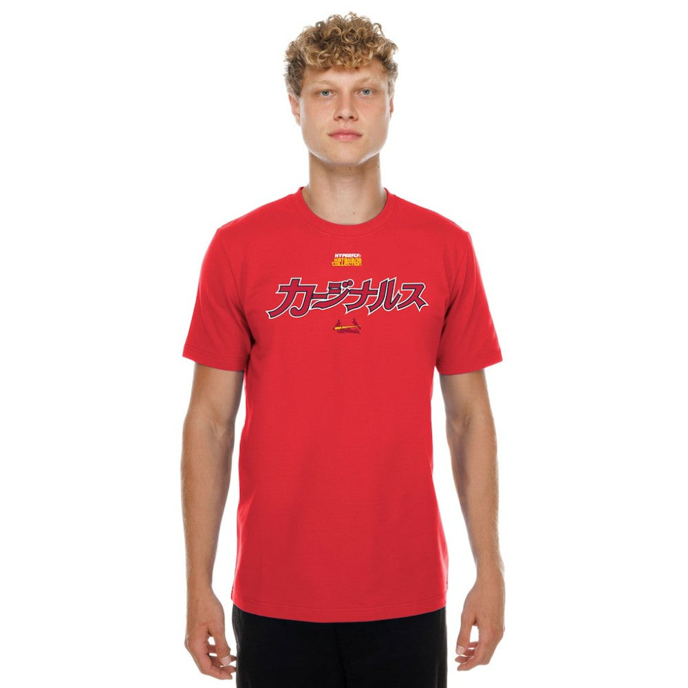 St. Louis Cardinals New Era x Hyperfly T-Shirt - Red T-shirts