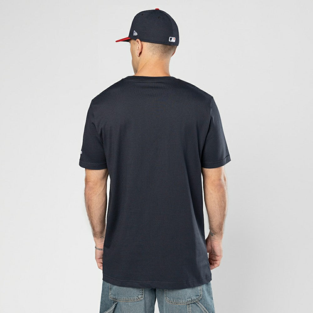 Atlanta Braves New Era x Hyperfly T-Shirt - Navy T-shirts