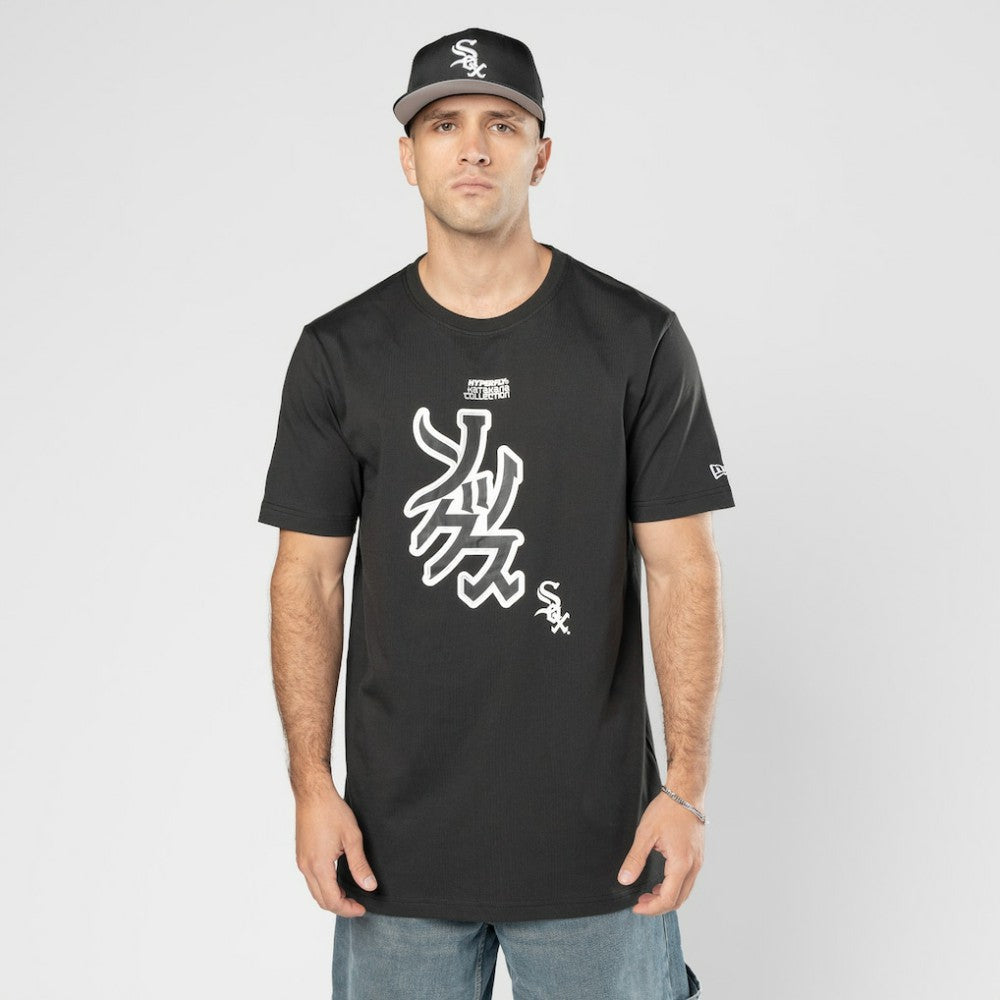 Chicago White Sox New Era x Hyperfly T-Shirt - Black T-shirts