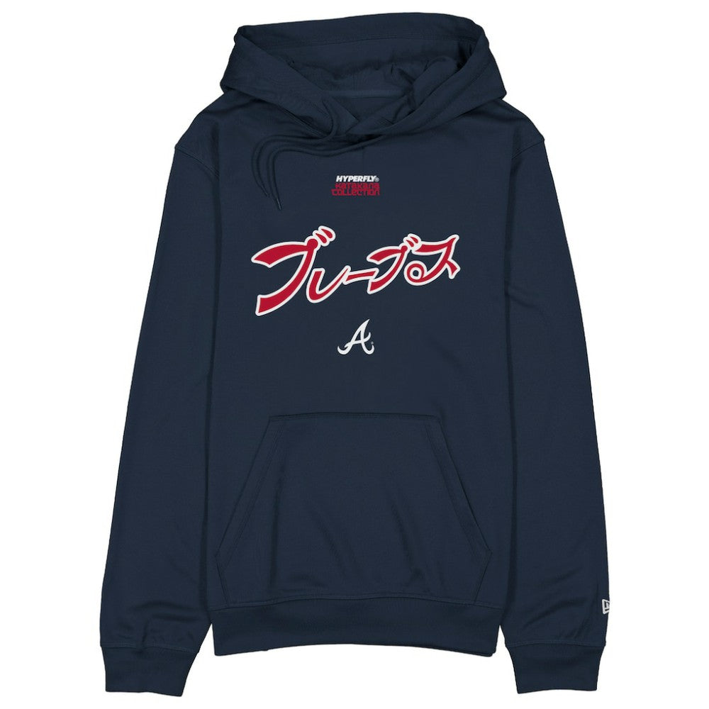 Atlanta Braves New Era x Hyperfly Hoodie - Navy Hoodies