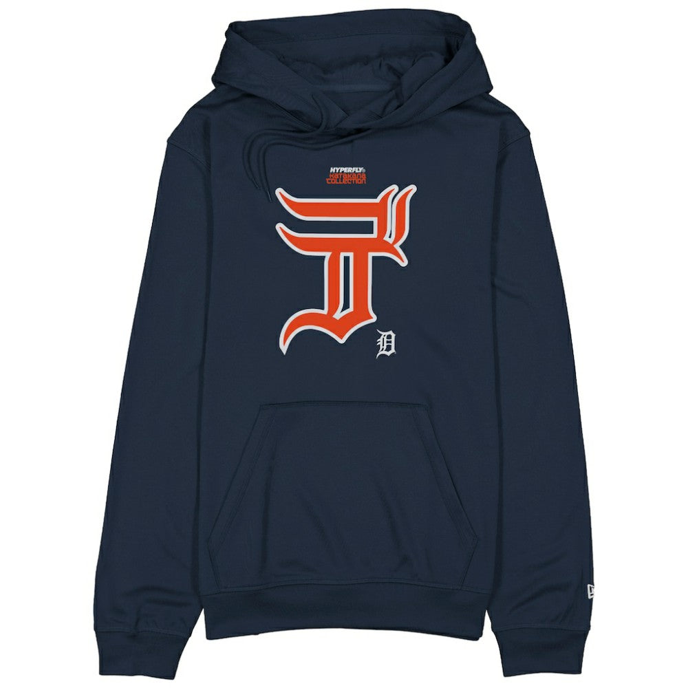 Detroit Tigers New Era x Hyperfly Hoodie - Navy Hoodies