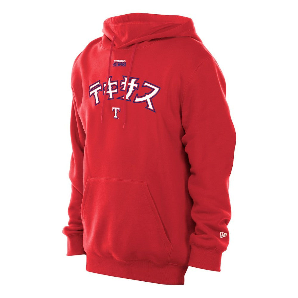 Texas Rangers New Era x Hyperfly Hoodie - Red Hoodies