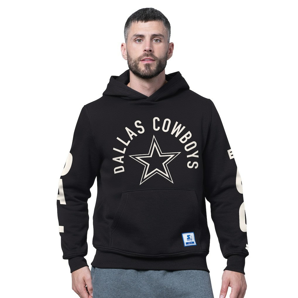 Dallas Cowboys Starter Handoff Fleece Hoodie Sweatshirt Black