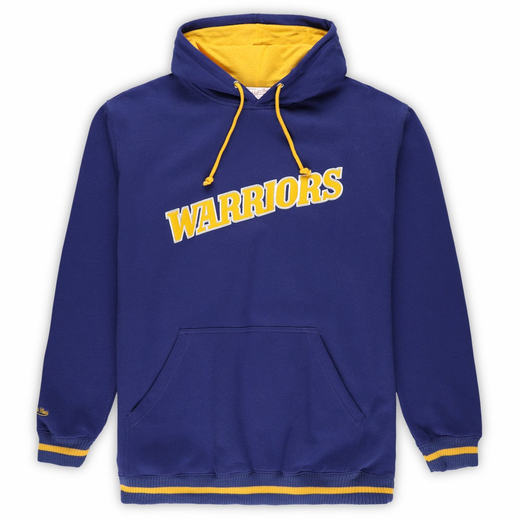 Golden State Warriors Hardwood Classics Big & Tall Hoodie Royal