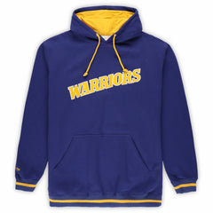 Golden State Warriors Hardwood Classics Big & Tall Hoodie Royal
