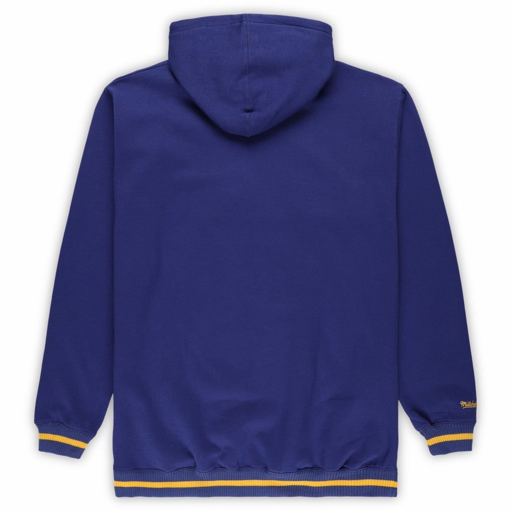 Golden State Warriors Hardwood Classics Big & Tall Hoodie Royal