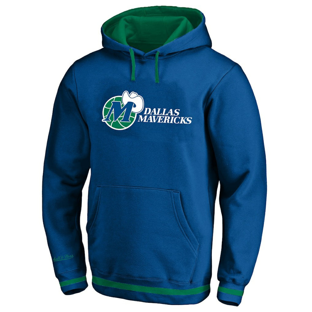 Dallas Mavericks Hardwood Classics Big & Tall Hoodie Blue