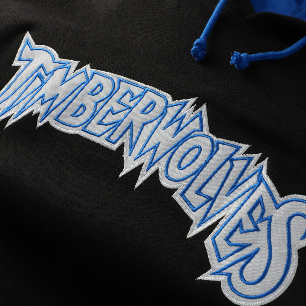 Minnesota Timberwolves Hardwood Classics Big & Tall Hoodie Black