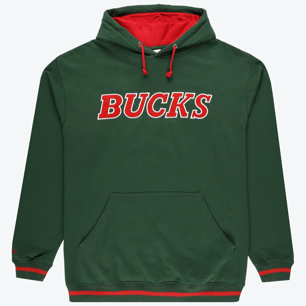Milwaukee Bucks Hardwood Classics Big & Tall Hoodie Hunter Green