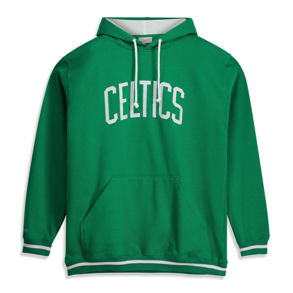 Boston Celtics Hardwood Classics Big & Tall Hoodie Kelly Green